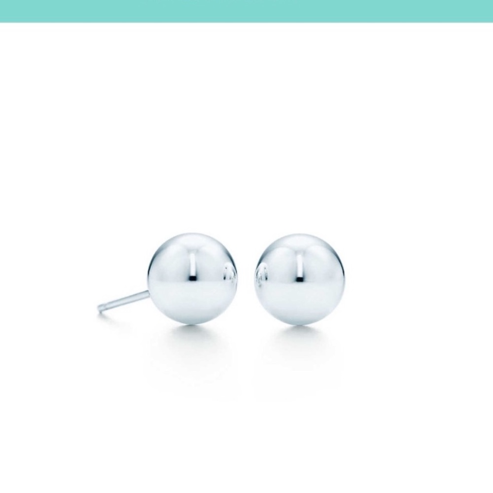 Tiffany HardWear Silver Ball Earrings